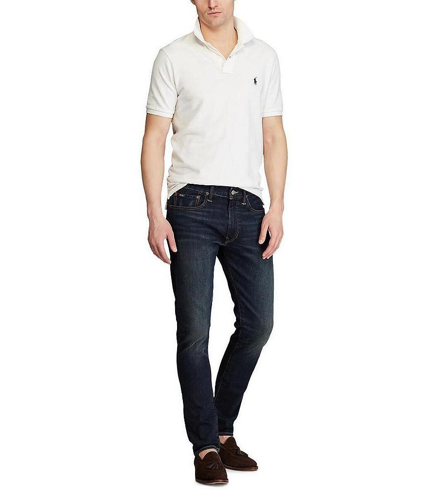 Lacoste Slim-Fit 5-Pocket Stretch Denim Jeans