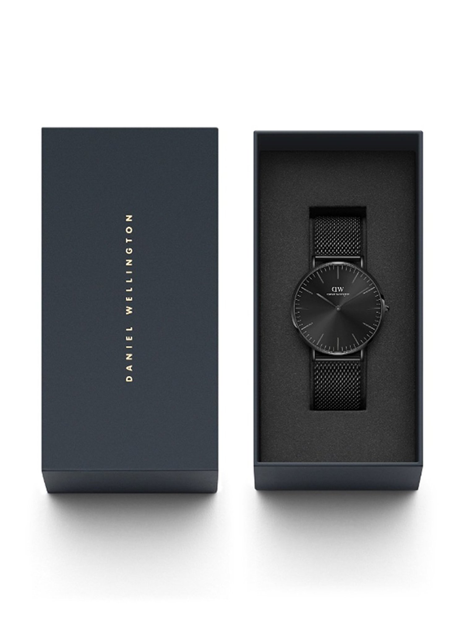 Daniel Wellington Classic Men Black Round Dial Analog Watch - DW00100632K
