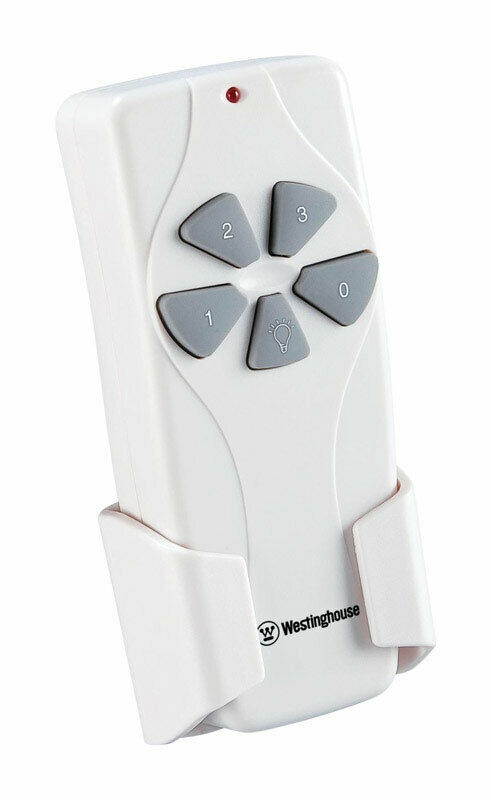 Westinghouse  Remote  Control  White  1 pk