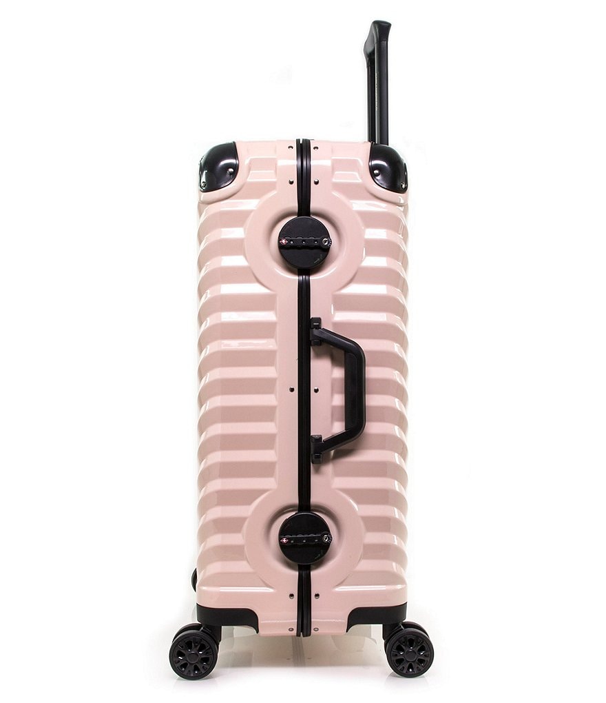 KARL LAGERFELD PARIS Chevron 24#double; Hardside Spinner