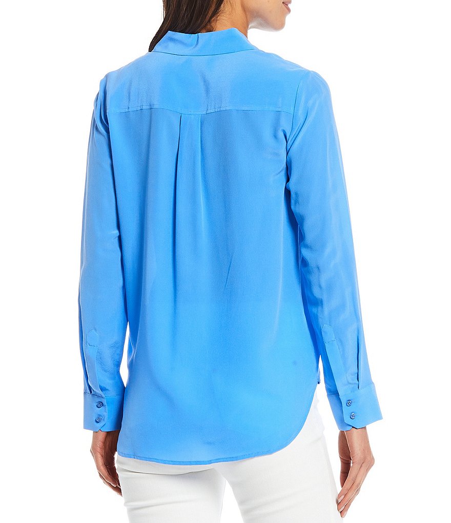 WAYF Double Ruffle V-Neck Peplum Top