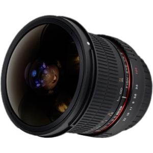 Samyang 8mm f/3.5 HD Fisheye Lens with Removable Hood for Canon #SYHD8M-C