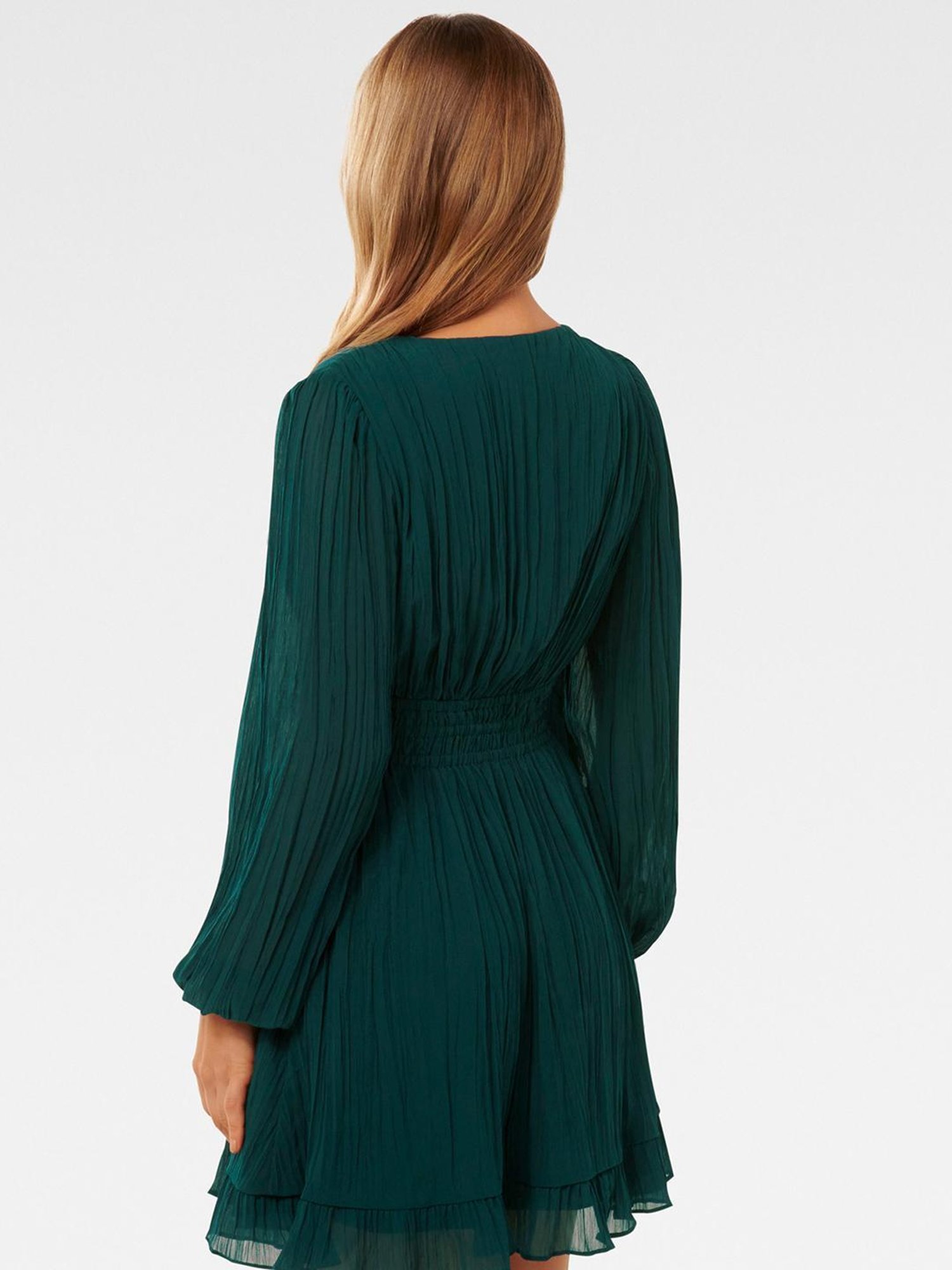 Forever New Kianna Textured Fit & Flare Dress