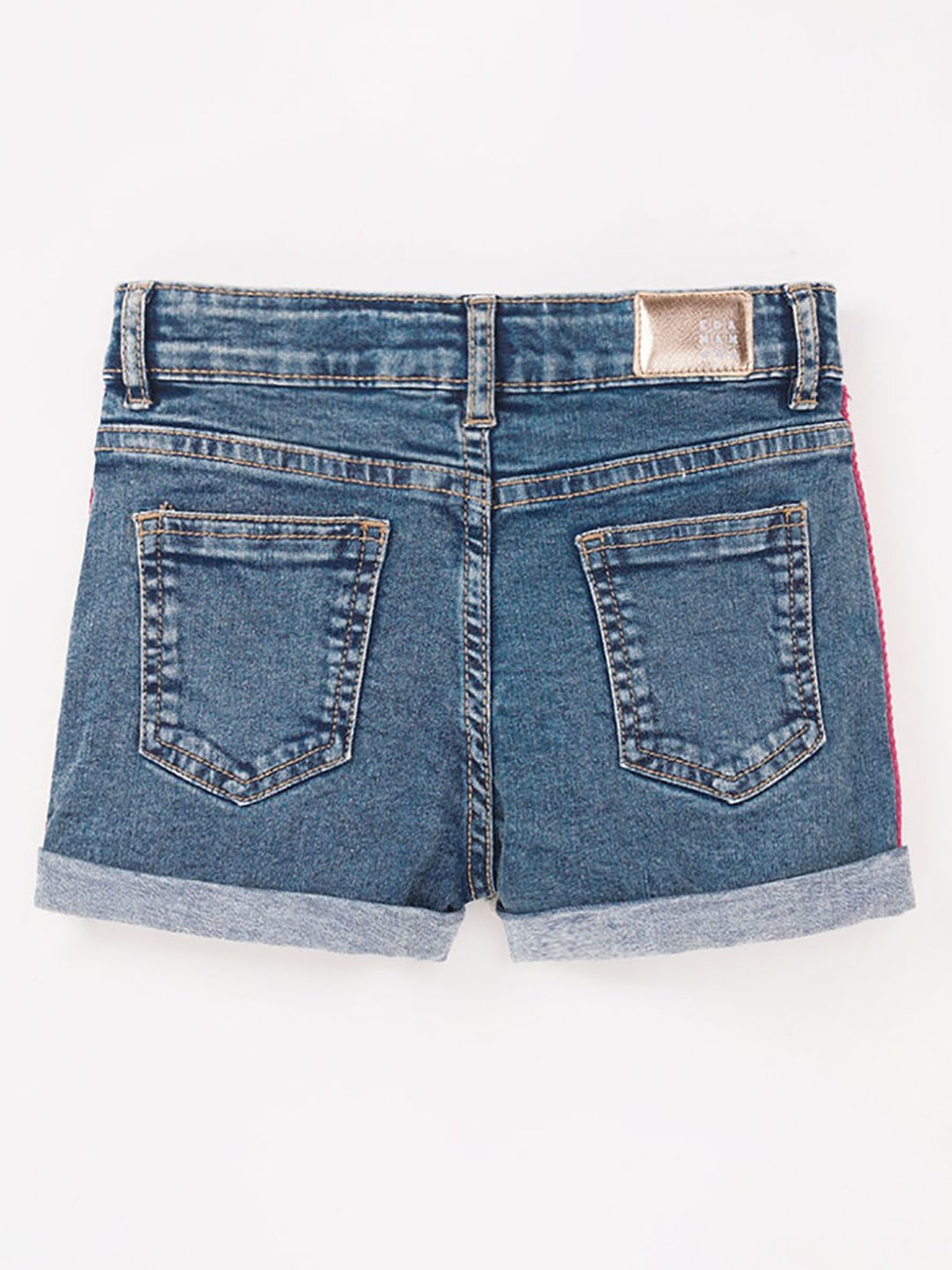 United Colors of Benetton Kids White Solid Shorts