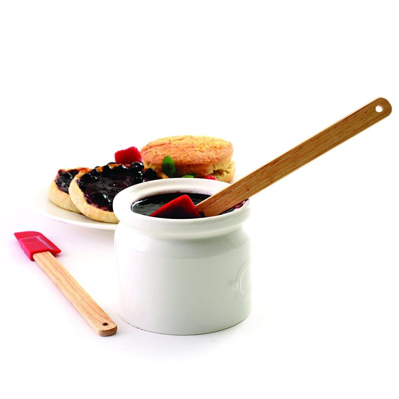 Norpro 2-Piece Mini Spatula Set, Red