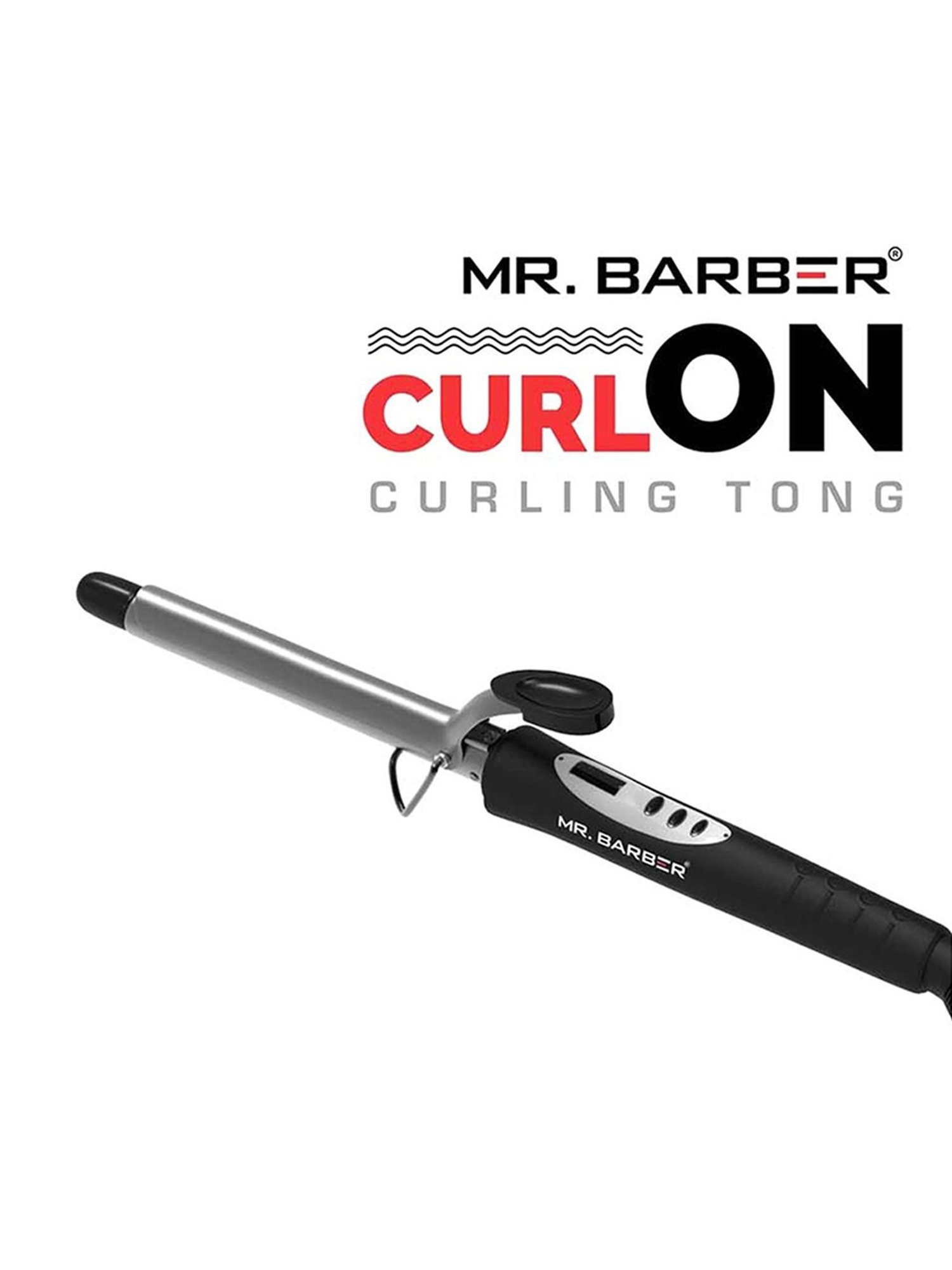 Mr. Barber Curl On CO-25 Curling Tong (Black)