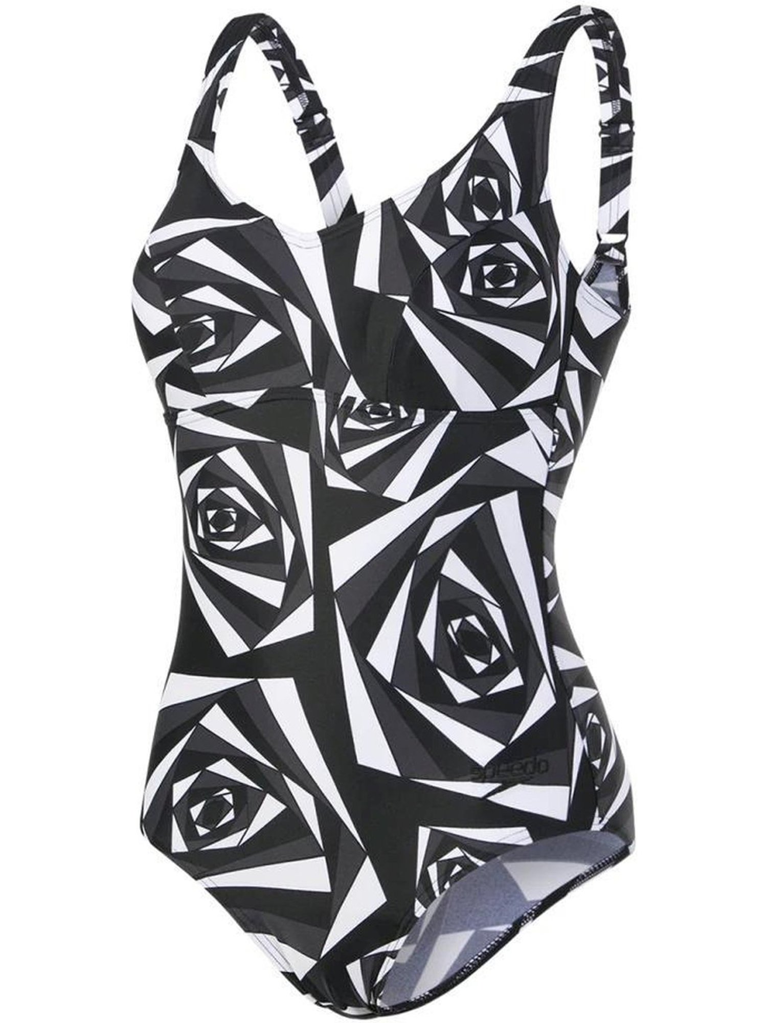 Speedo Black Printed Monokini