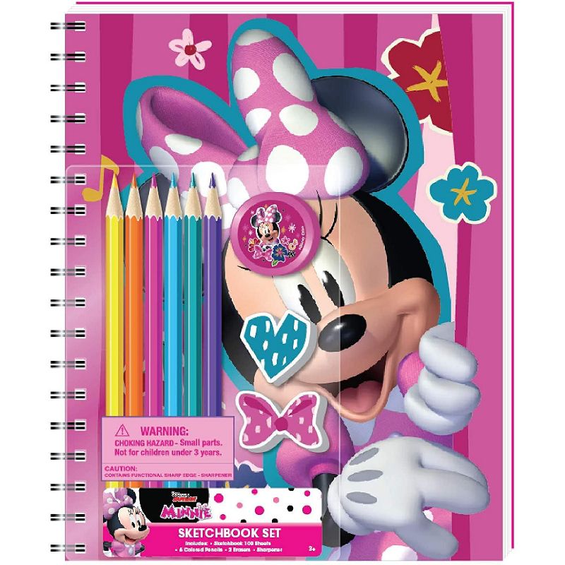 Innovative Designs Disney Minnie Mouse Sketchbook Set