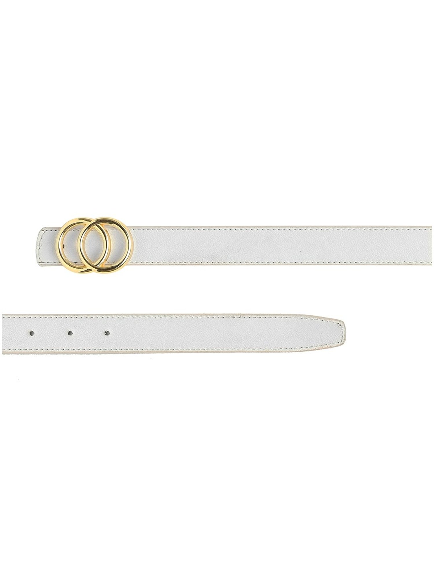 Calvadoss White Waist Belt for Women