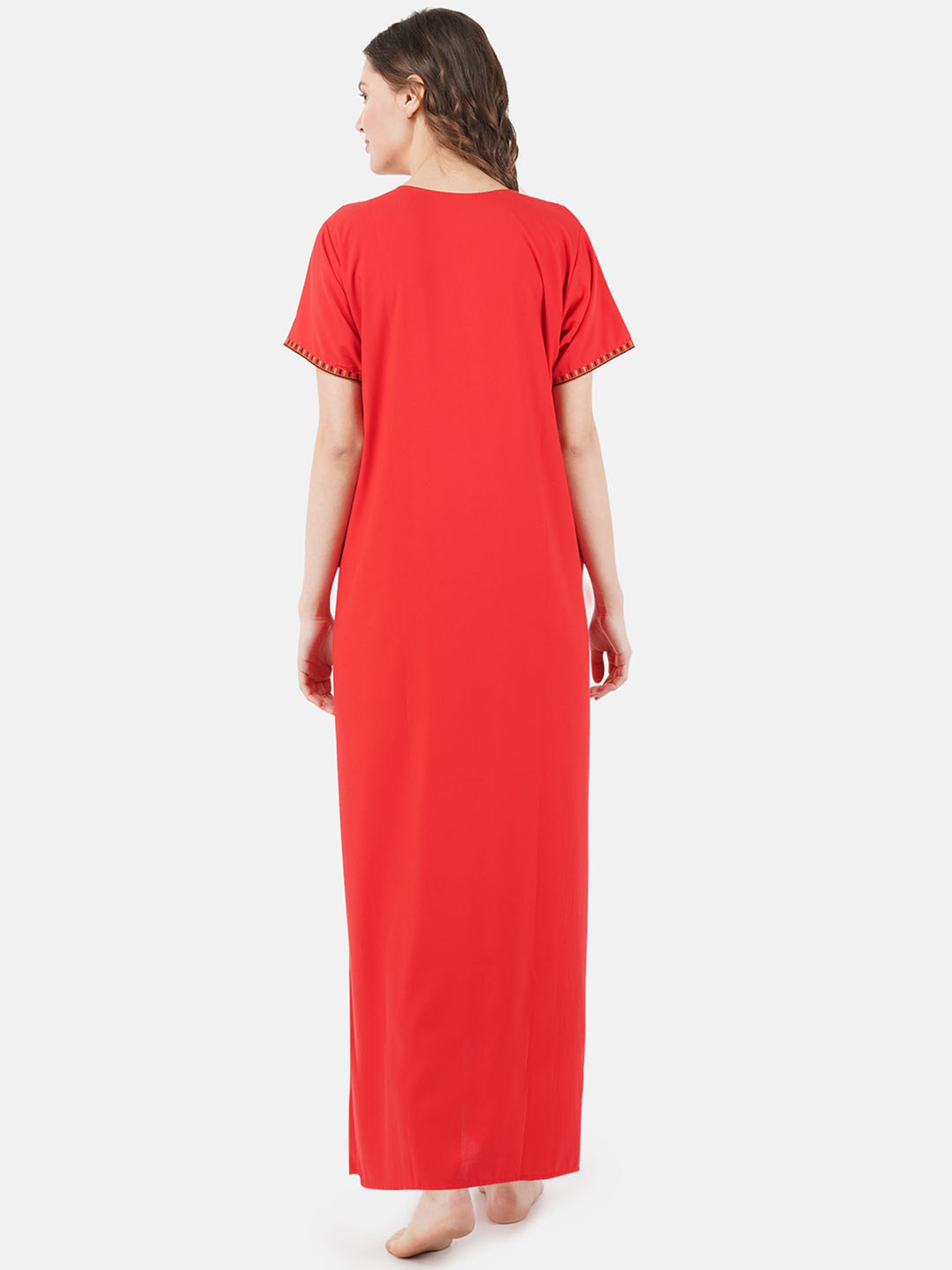 KOI SLEEPWEAR Peach Embroidered Nighty