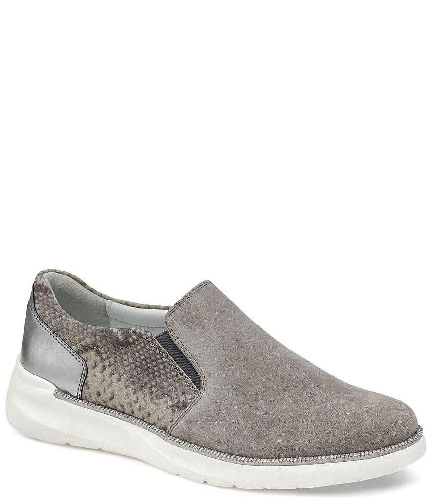 Johnston & Murphy Emery Double Gore Slip-On Sneakers