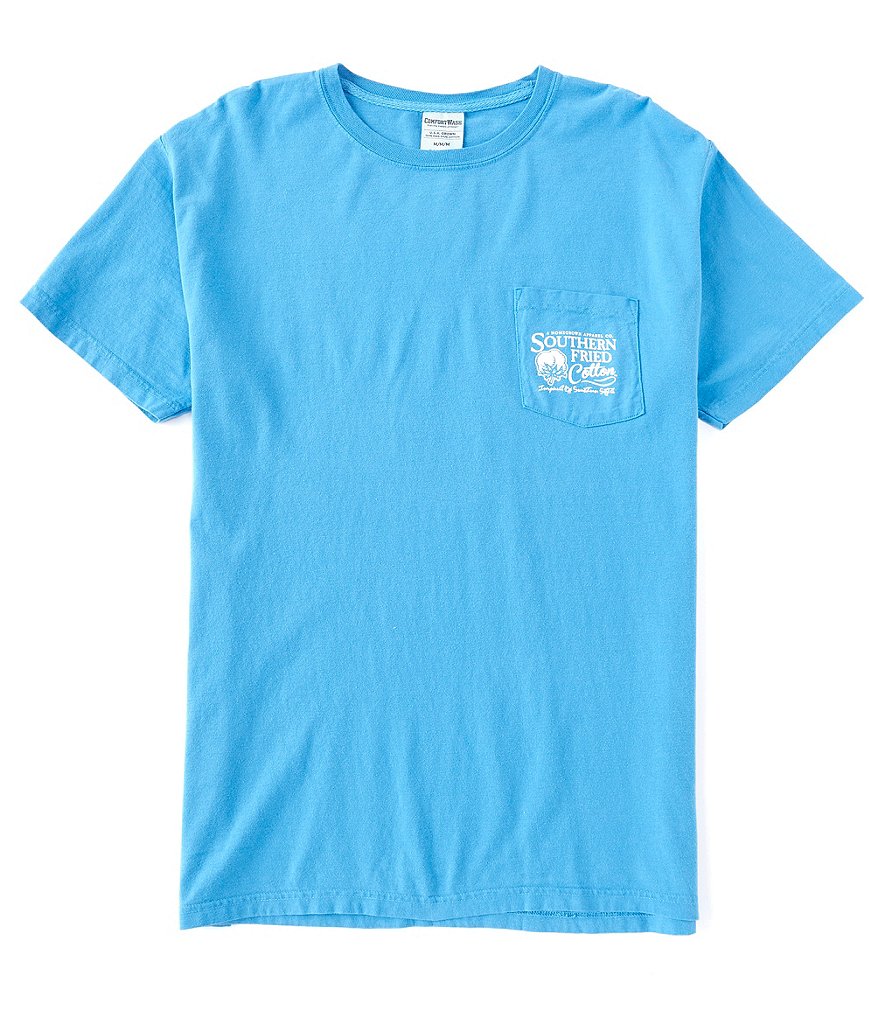 Southern Fried Cotton Men's Live Love Bark Short-Sleeve Pocket Graphic Tee