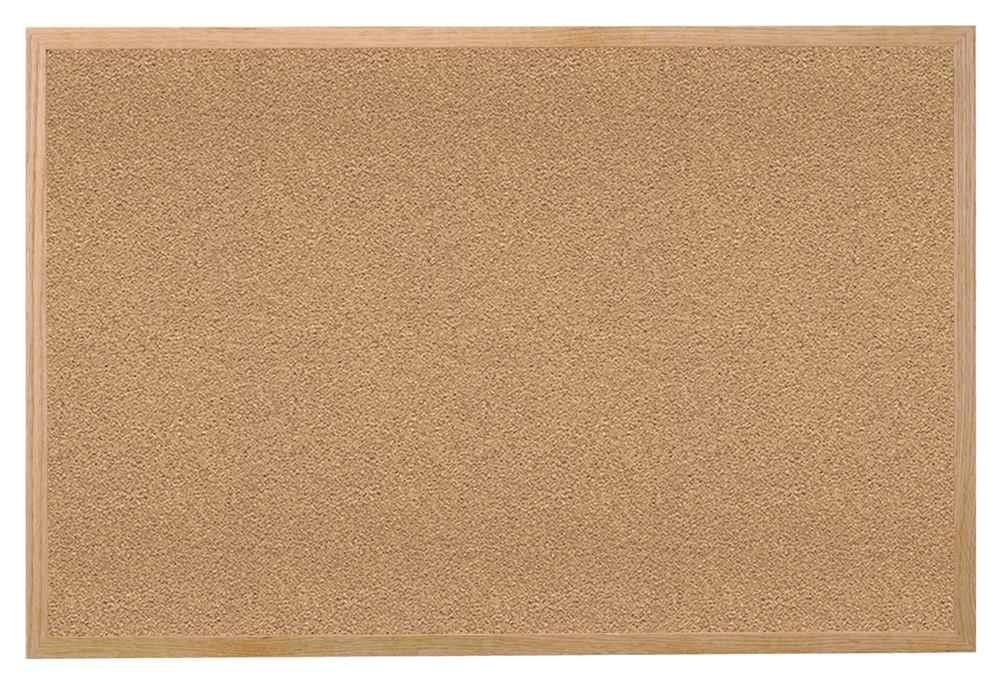 Cork Bulletin Board, Natural, Indoors GHENT 1418-1