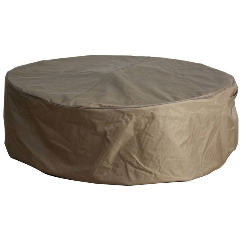 Columbia 42" Natural Gas Fire Pit Outdoor Backyard Patio Heater - Elementi