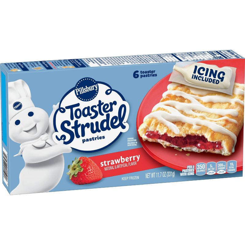 Pillsbury Strawberry Frozen Toaster Strudel - 6ct/11.5oz