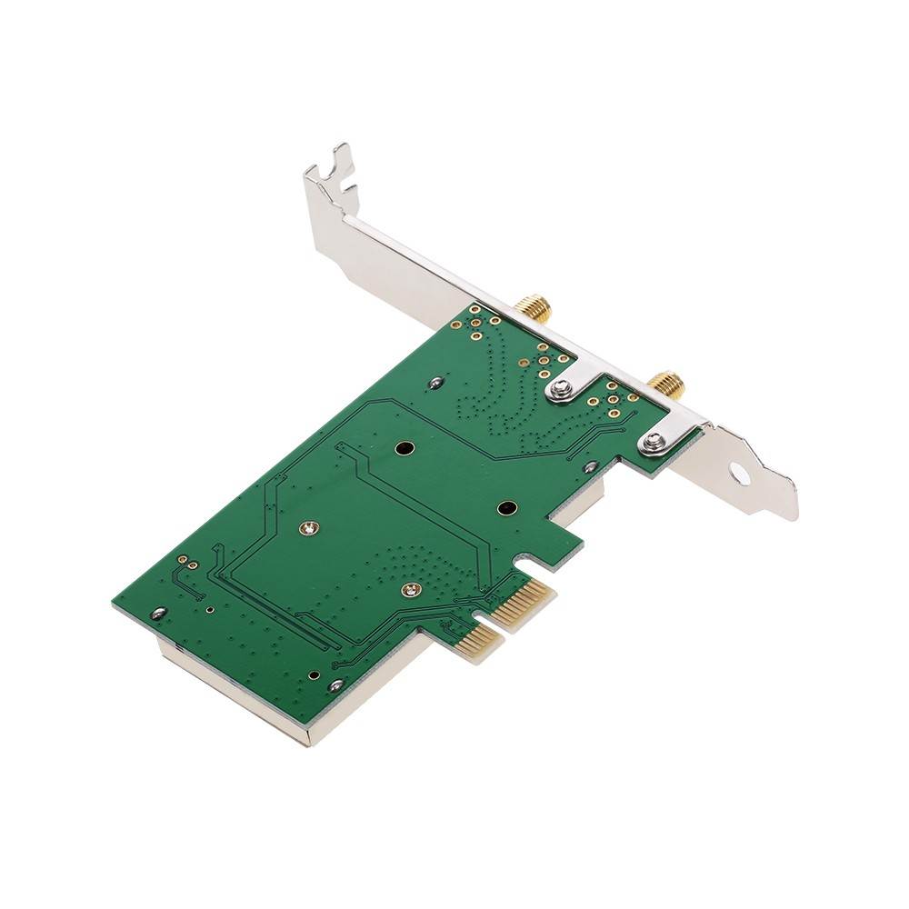 Wireless LAN Card WiFi Network Card with High-gain Antennas AP Function 300M PCI-E Adapter Card