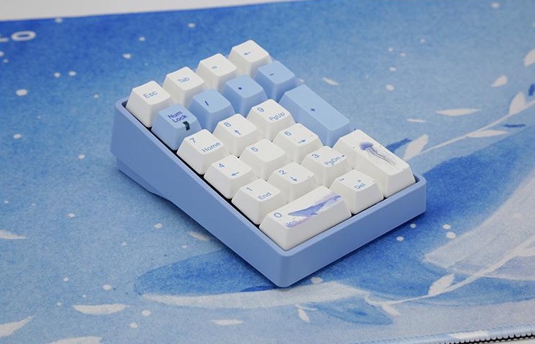 2, 60% Wired/Wireless Mechanical Keyboard (Kailh Box Brown Switch/White Case) - Full Keys Programmable - True RGB Backlit - Tap Arrow Keys - Double Shot PBT Keycaps - NKRO - 1900mAh Battery