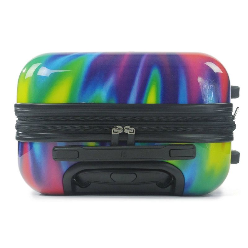 FUL 3pc Hardside Spinner Luggage Set - Tiedye Swirl