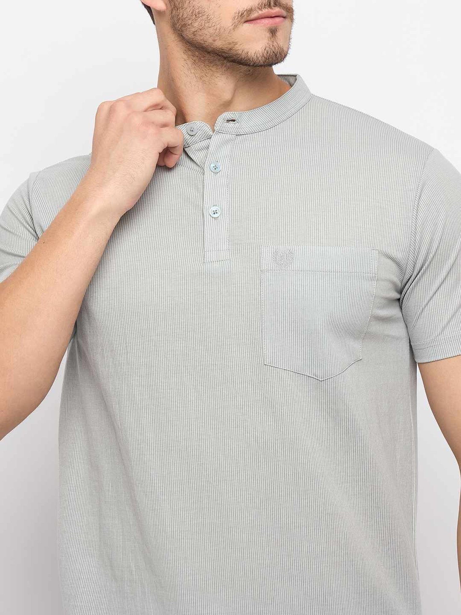 Duke Grey Regular Fit T-Shirt