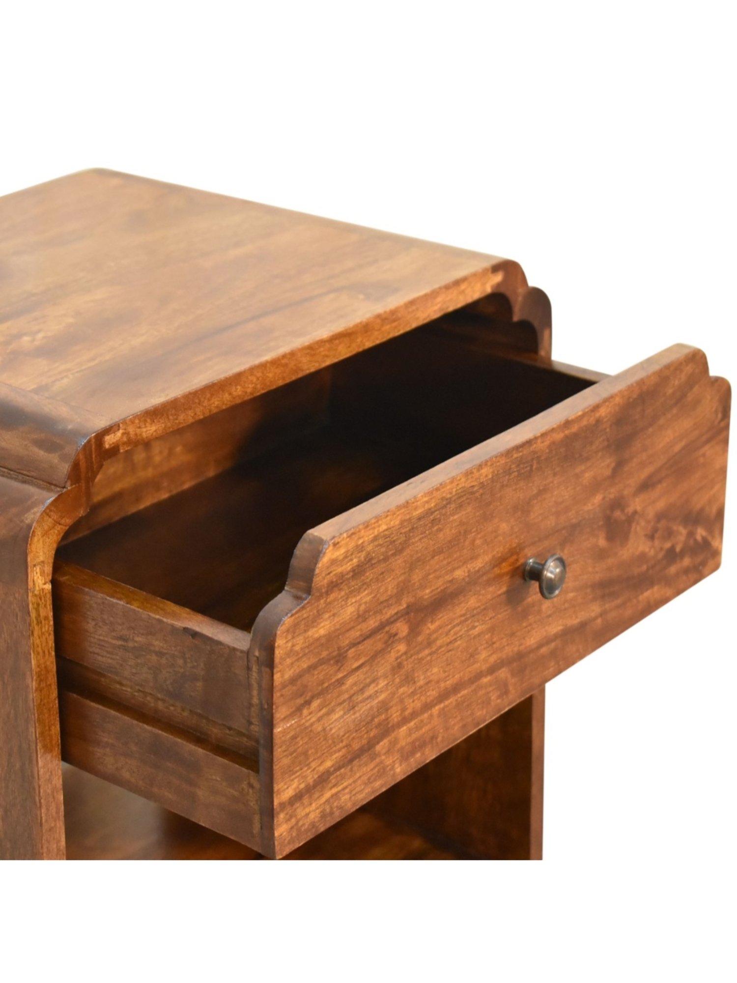 Artisan Furniture Newton Solid Brown Mango Wood Side Table