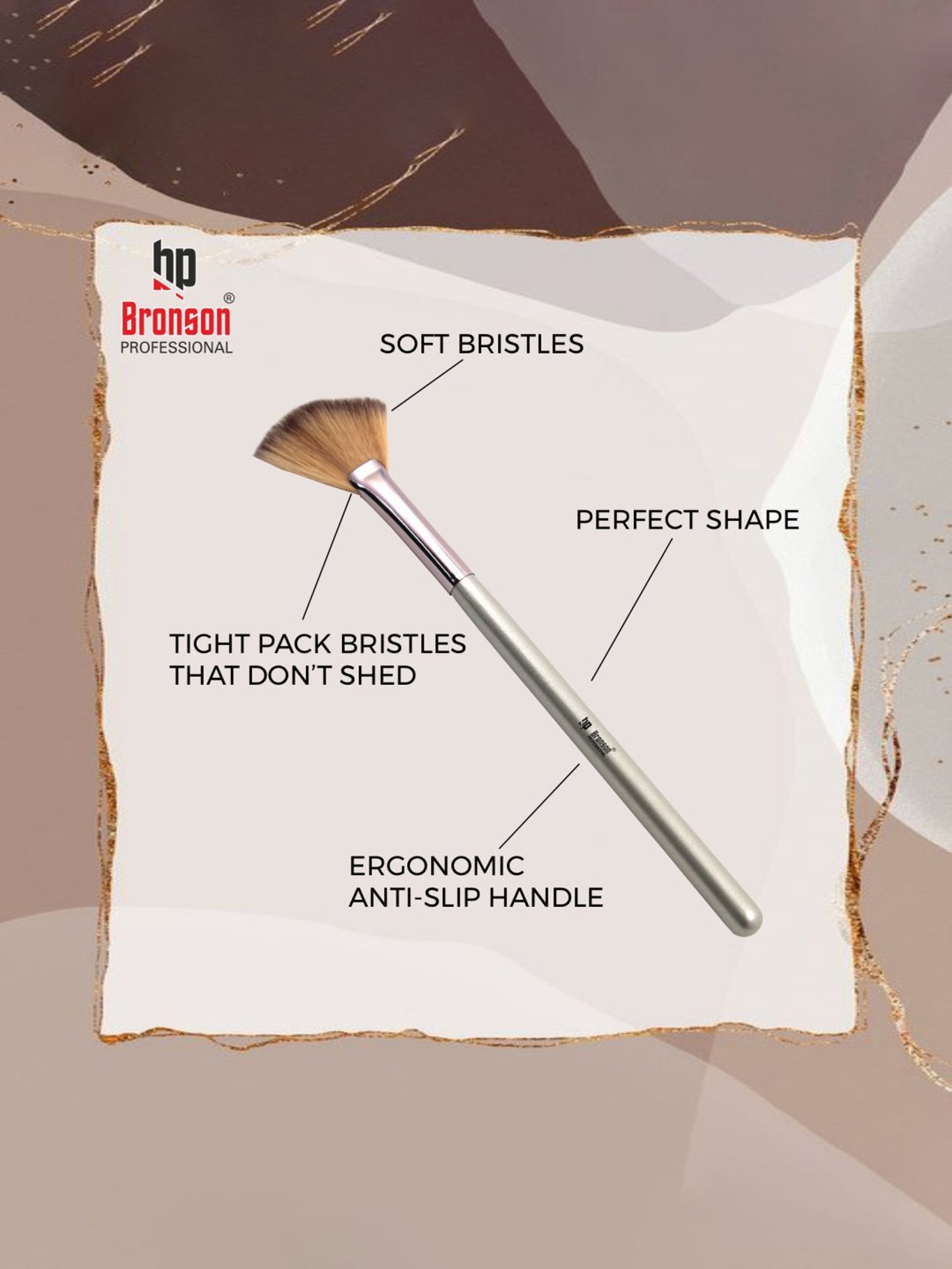 Bronson Professional Classic Angled Fan Brush
