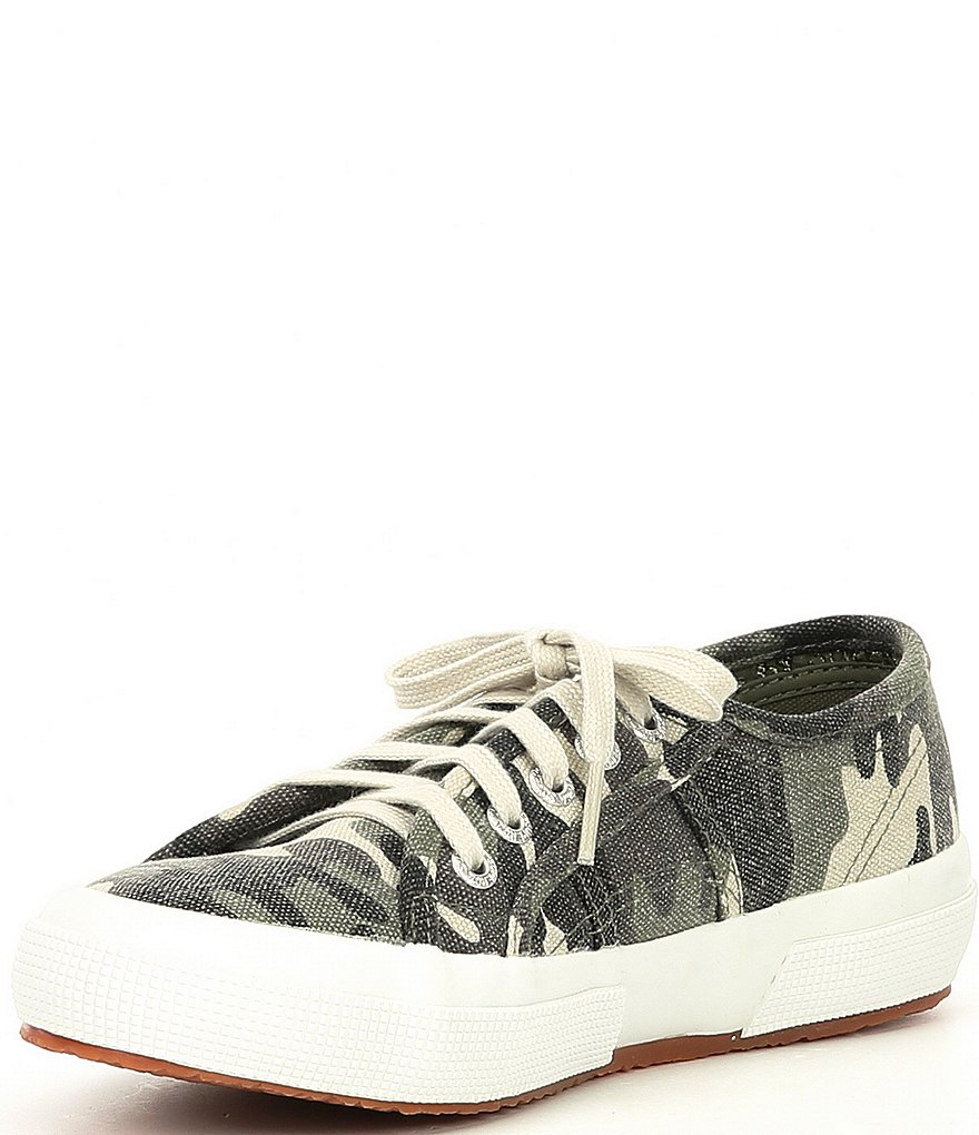 Superga 2750 Cotton Camo Print Sneakers
