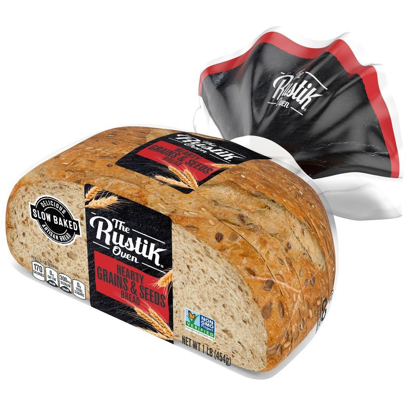 The Rustik Oven Hearty Grains & Seeds Bread - 16oz