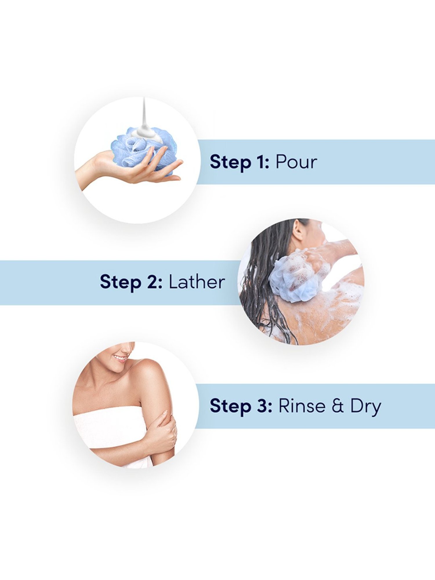 Dove Gentle Exfoliating Beads Body Wash - 800 ml