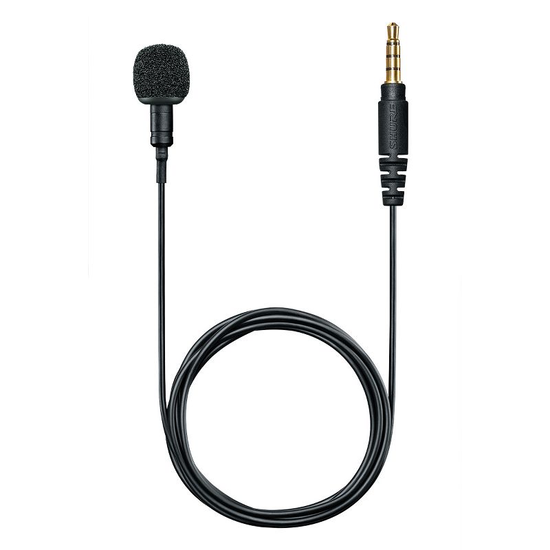 Shure MVL Lavalier Microphone (Black)