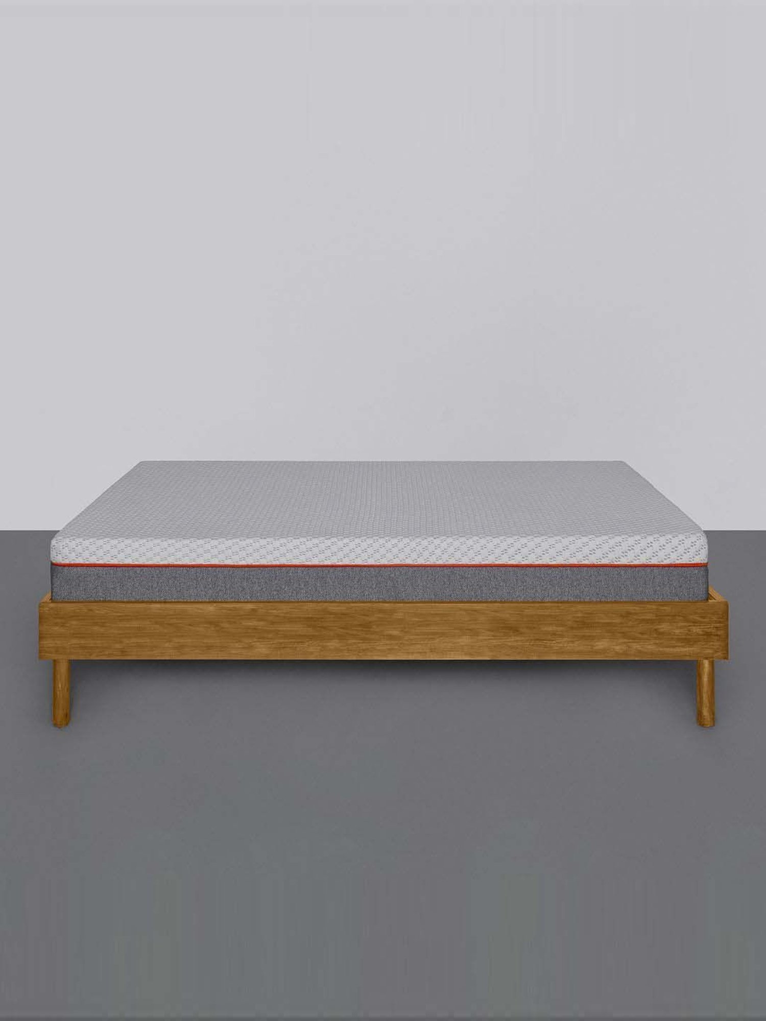 Sleepyhead Prime White & Grey Memory Foam Premium BodyIQ Orthopedic Mattress