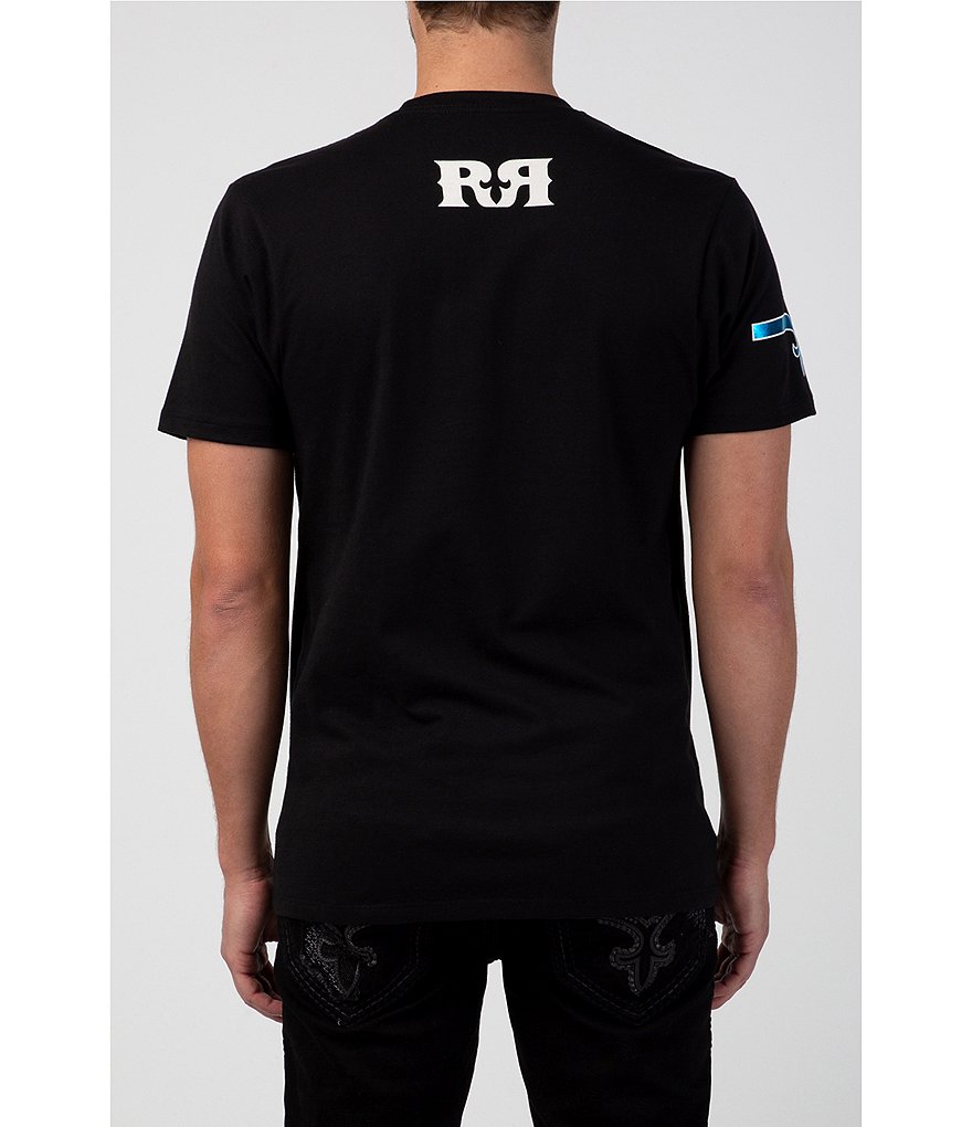 Rock Revival Flag Graphic Short-Sleeve T-Shirt