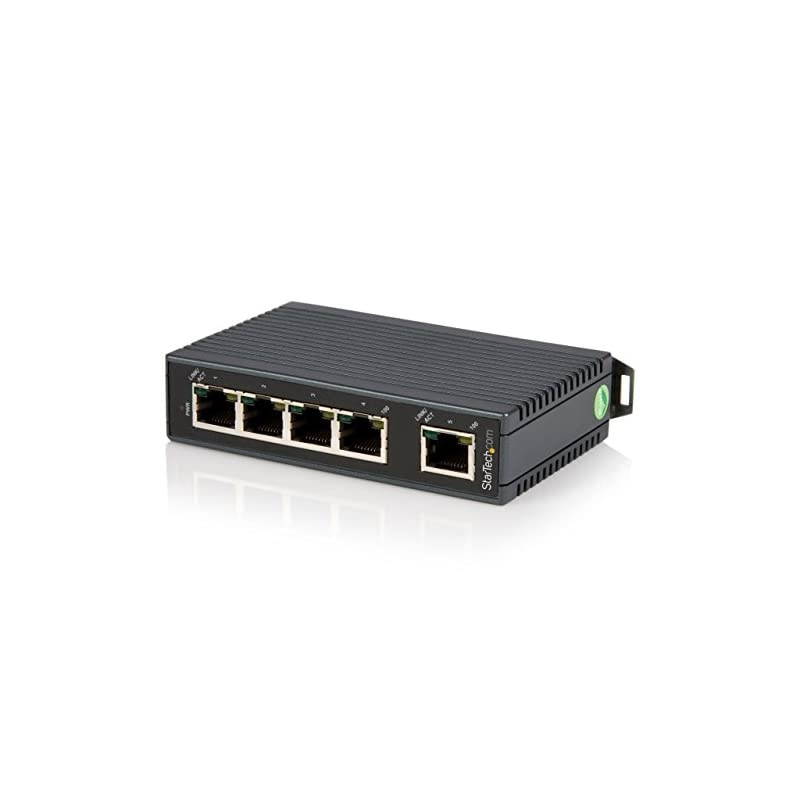 com 5-Port Ethernet Switch - 10/100Mbps Industrial Networking Solution - IP30-rated Energy Efficient Internet Switch (IES5102)