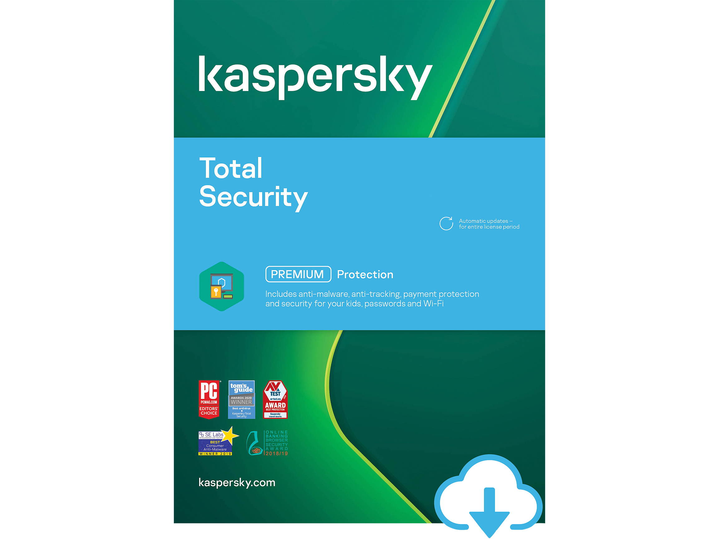 Kaspersky Anti-Virus 2021 1 Year / 3 Device - Download