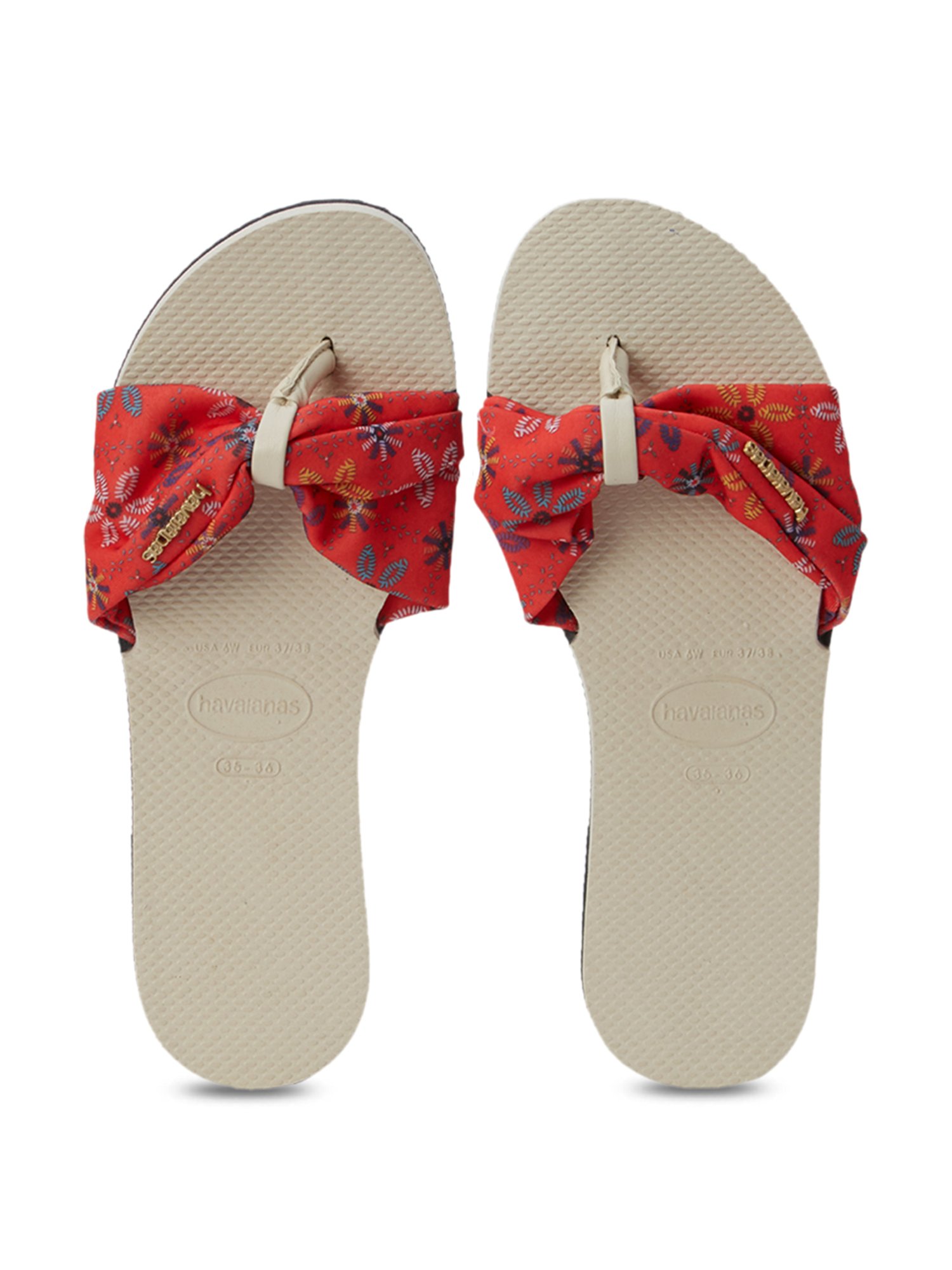 Havaianas You St Tropez Red Thong Sandals