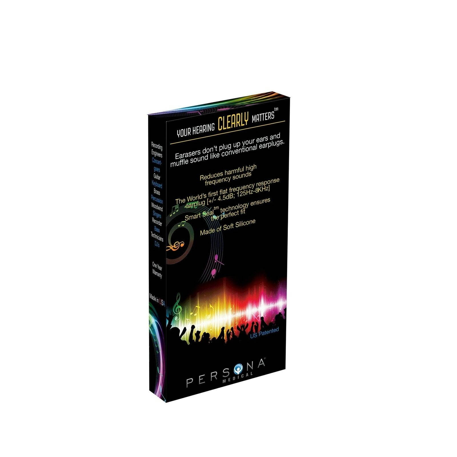 Earasers HiFi Hearing Protection for Musicians