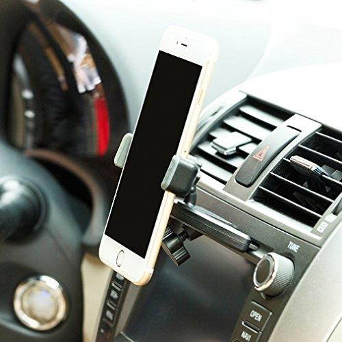 High Quality CD Player Slot Car Mount Phone Holder Dock for T-Mobile HTC One M9 - T-Mobile LG G Flex - T-Mobile LG G Stylo - T-Mobile LG G2 - T-Mobile LG G3 - T-Mobile LG G4