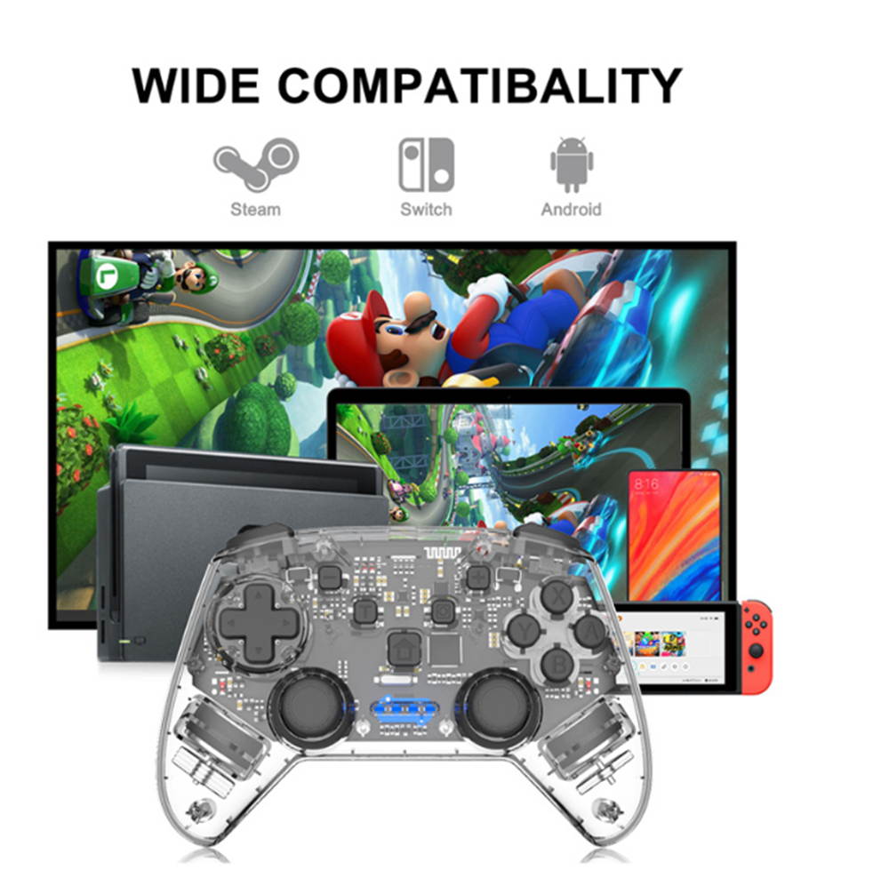 game remote control accessory switch pro wireless bluetooth gamepad