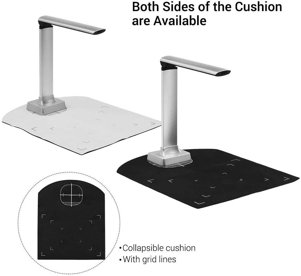 BK30 5 million pixels Document Camera High Definition Portable Scanner A4 Scanners for File Recognition, Computer, Classroom, Online Classes and Office Card Passport Recognition Document Scanner