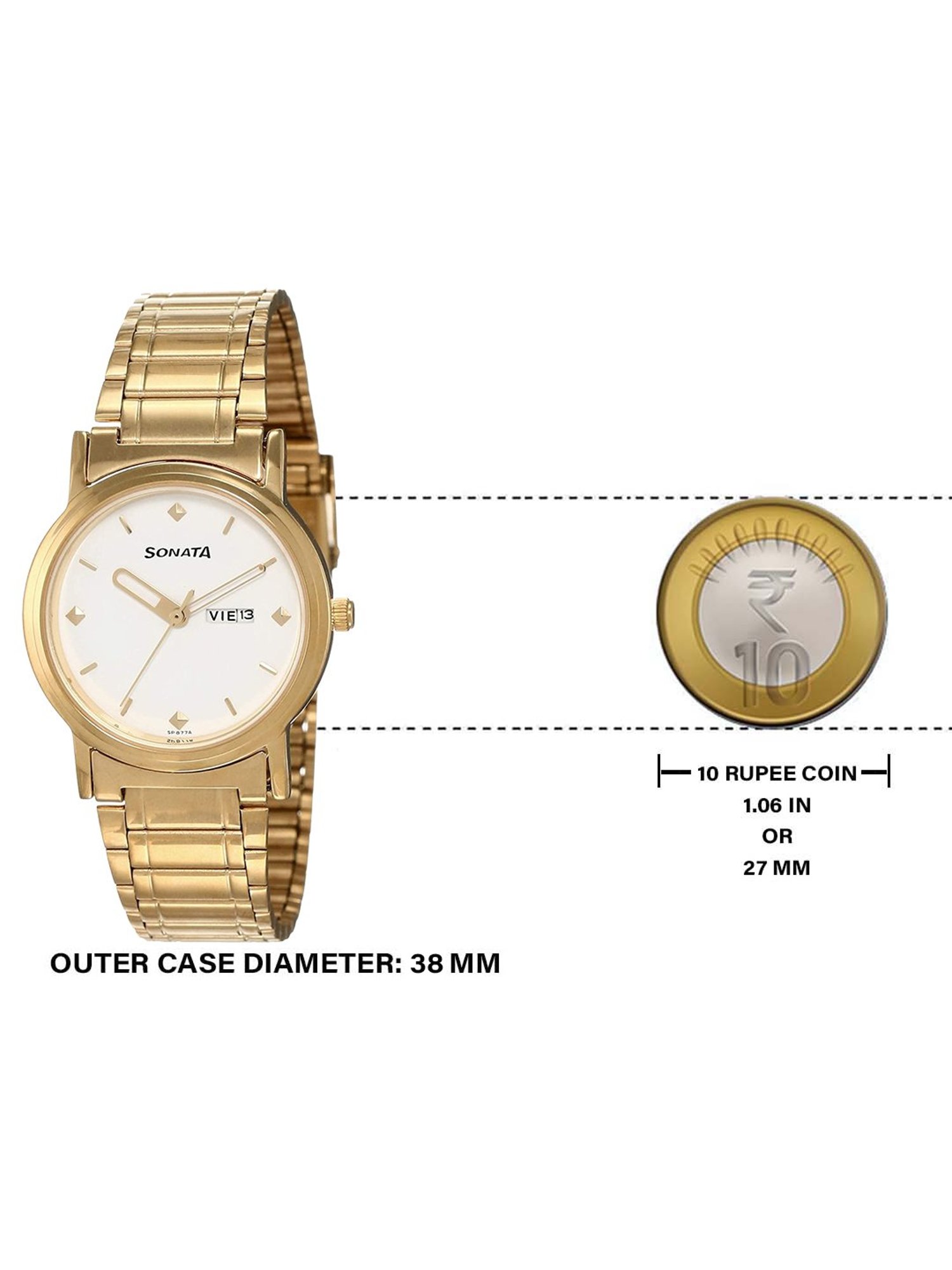 Sonata NP1141YM11 Classic Analog Watch for Men