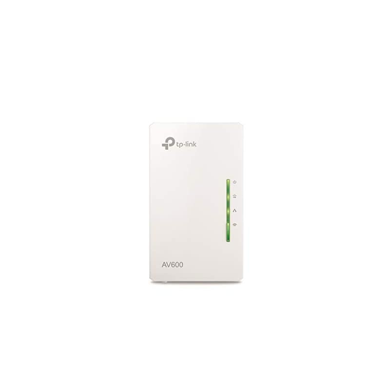 AV600 Powerline WiFi Extender - N300 WiFi, Add-on Single Adapter, Ethernet over Powerline, Plug & Play, Compatible with all  powerline adapters with different speed(TL-WPA4220)