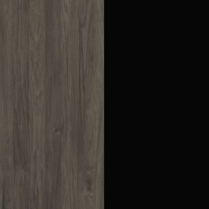 68" Lima Tv Stand Gray/Black - Nexera