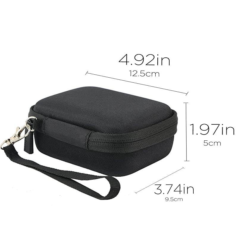 Hard Travel Case for Getaria/Muslady 2.4GHZ Wireless Guitar System Built-in Rechargeable Lithium Battery Digital Transmitter Receiver