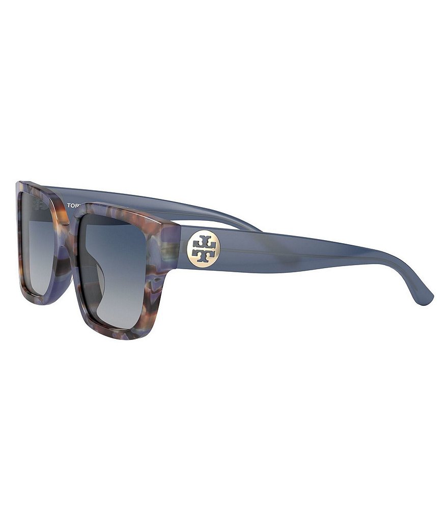 Tory Burch Women's Reva Rectangular Sunglasses