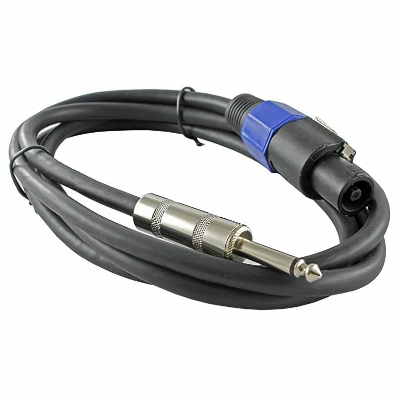 12 Gauge Speaker Cables 2 CABLE PACK 10ft 14 to 14