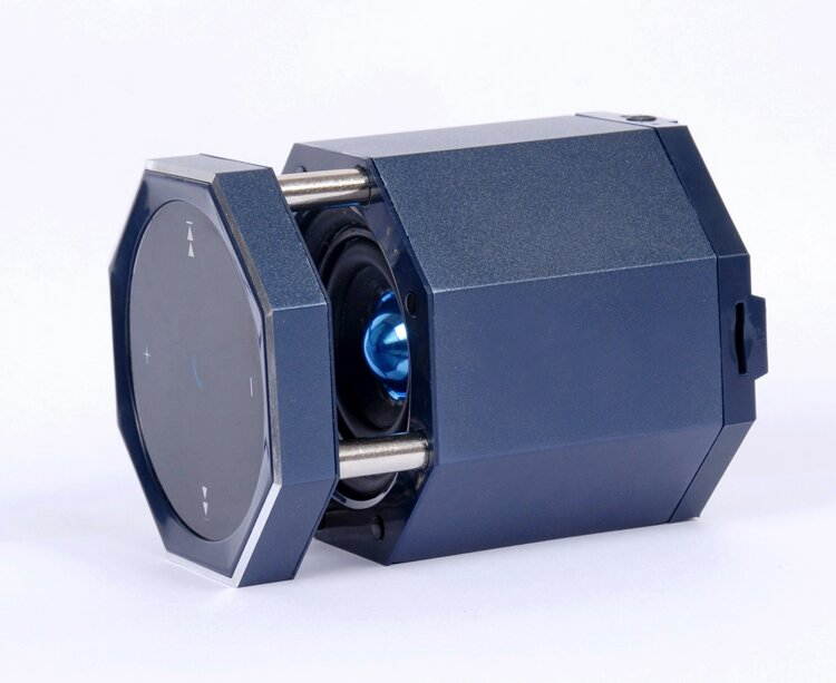 Mini Bluetooth Wireless Stereo Speaker TF-Card Slot Handfree Car Speakers LED Flashing Projector Loudspeaker Touch-Control Design