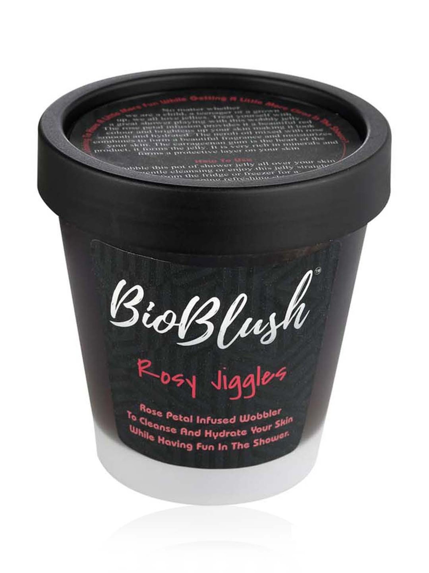 BioBlush Rosy Jiggles Rose Shower Jelly - 200 gm