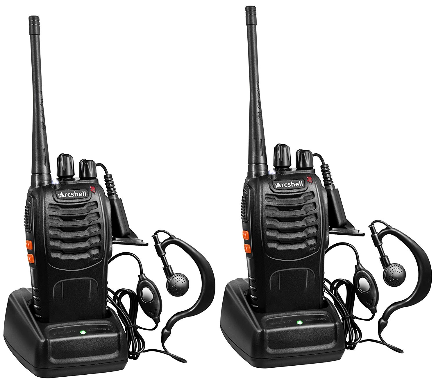 Walkie Talkie Earpiece Boom Mic Overhead Headphone with VOX PTT for Baofeng UV5R BF888S  H777 RT22 RT21 Two Way Radio 1 Pack