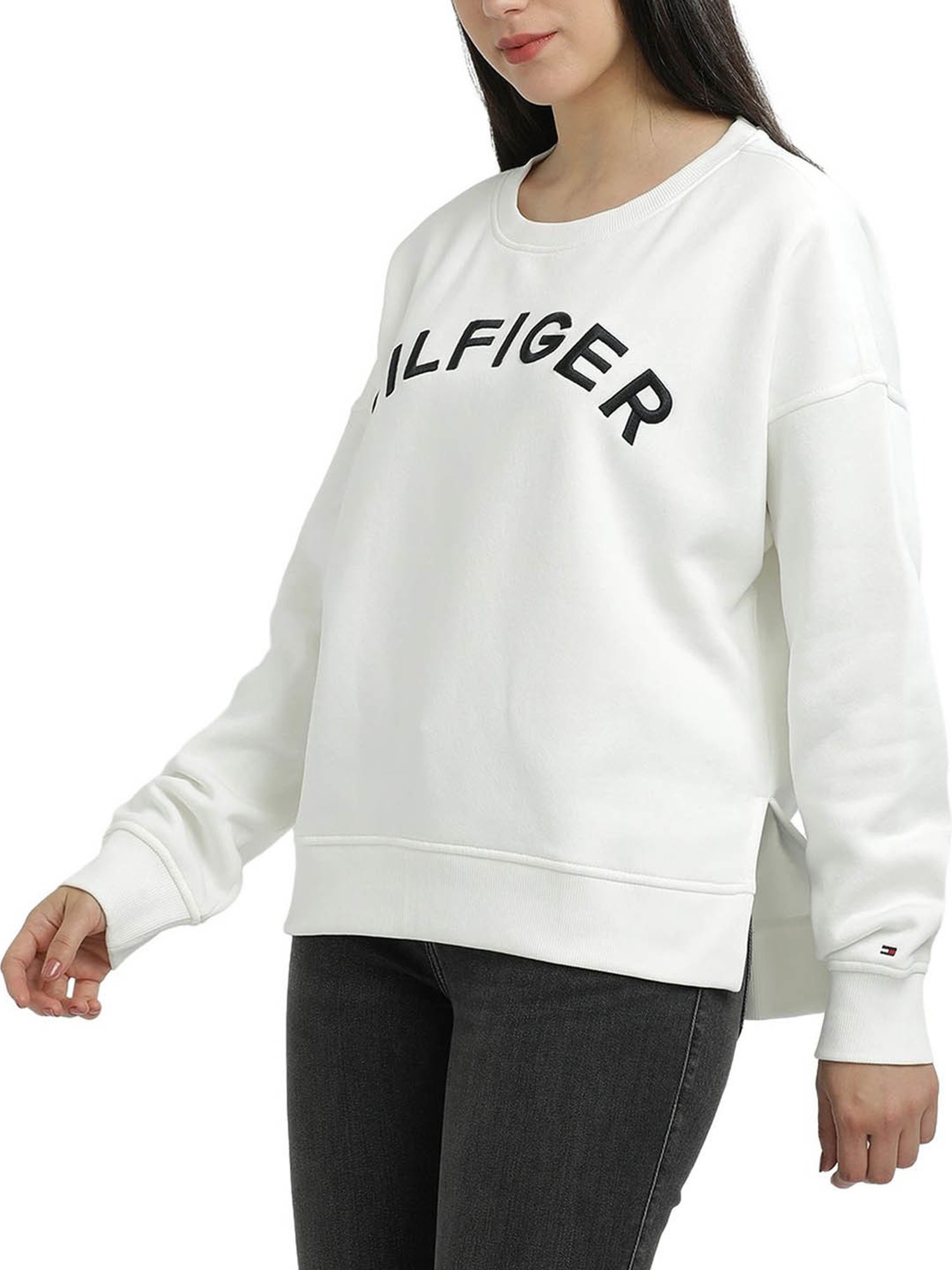 Belle Fille Yellow Patchwork Sweatshirt