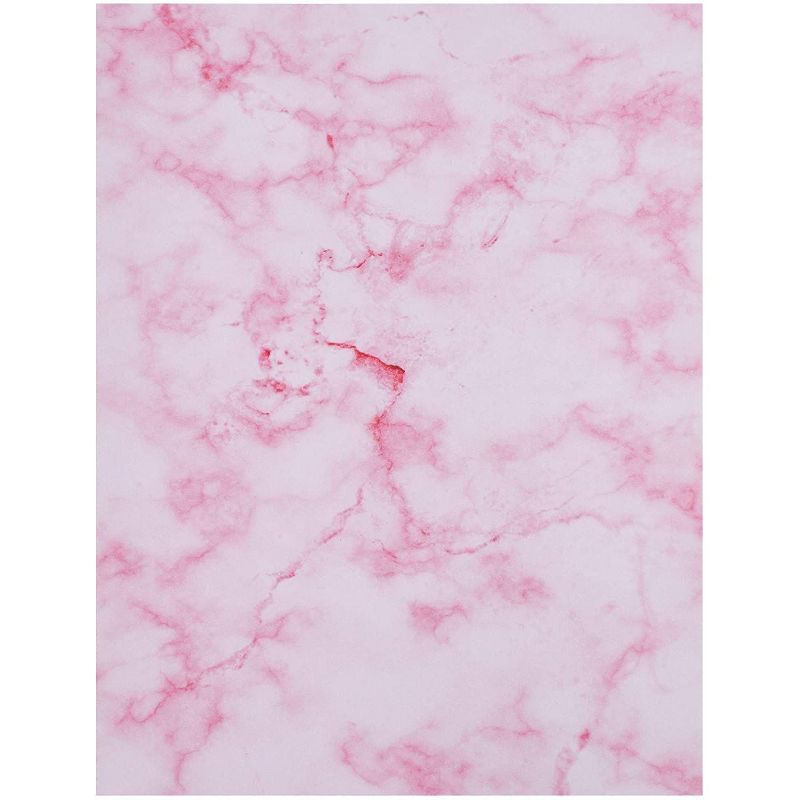 Paper Junkie 96-Sheet Marble Pattern Stationery Paper in 6 Colors for Invitations, Printer Friendly, Letter Size, 8.5x11 inches