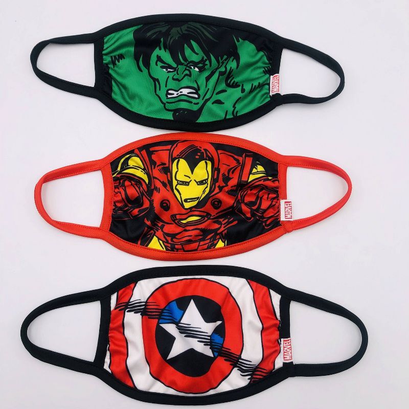 Kids' 3pk Spider-Man Face Mask